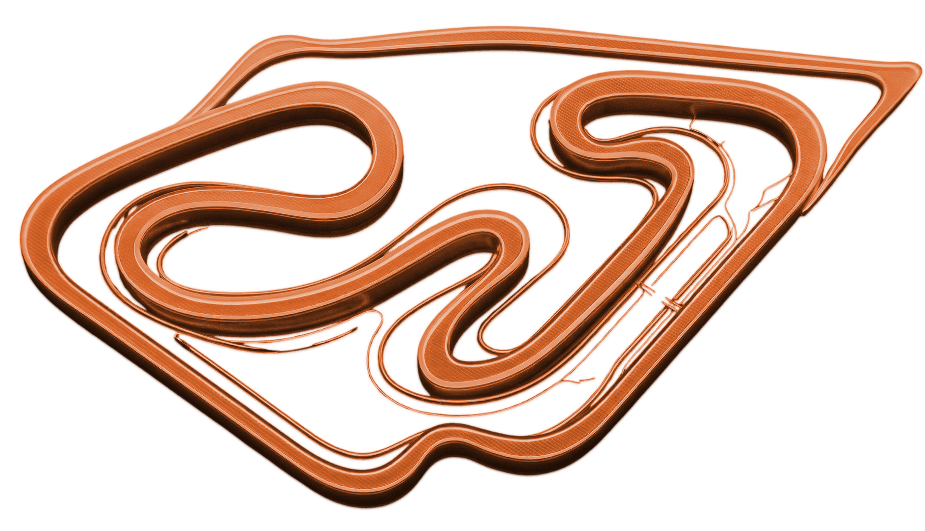 Sonoma Raceway karting circuit layout
